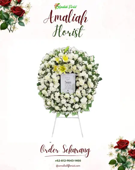 Krans Bunga Duka Tamanbaru